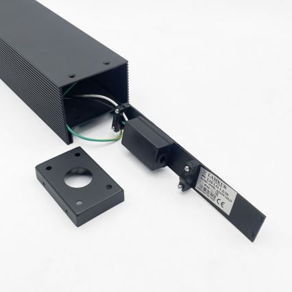 Εξωτερικό φωτιστικό VESPER 1xG9/5W/230V IP44 30 cm μαύρο