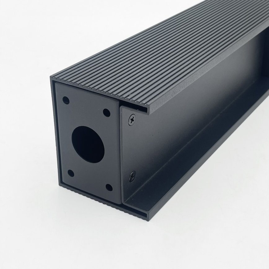 Εξωτερικό φωτιστικό VESPER 1xG9/5W/230V IP44 80 cm μαύρο