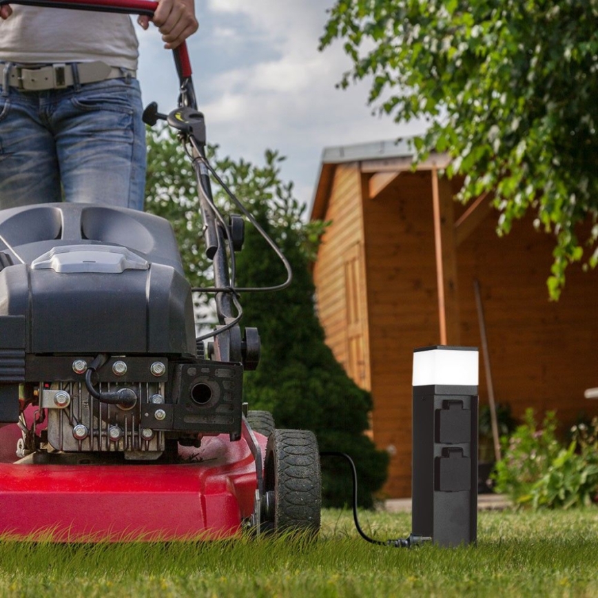 Εξωτερικό φωτιστικό με 2 πρίζες 1xG9/11W/230V IP44