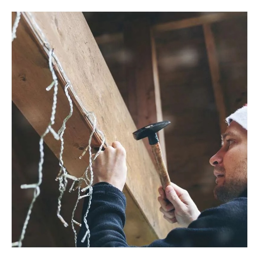 Εξωτερικό καλώδιο επέκτασης για αλυσίδες σύνδεσης, διάφανο, 10m, IP44