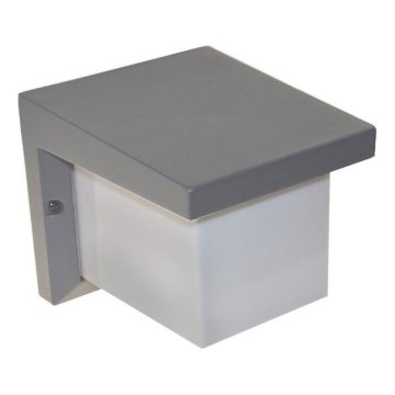 Εξωτερικό επιτοίχιο φωτιστικό ARIANA 1xE27/40W/230V IP54 γκρι