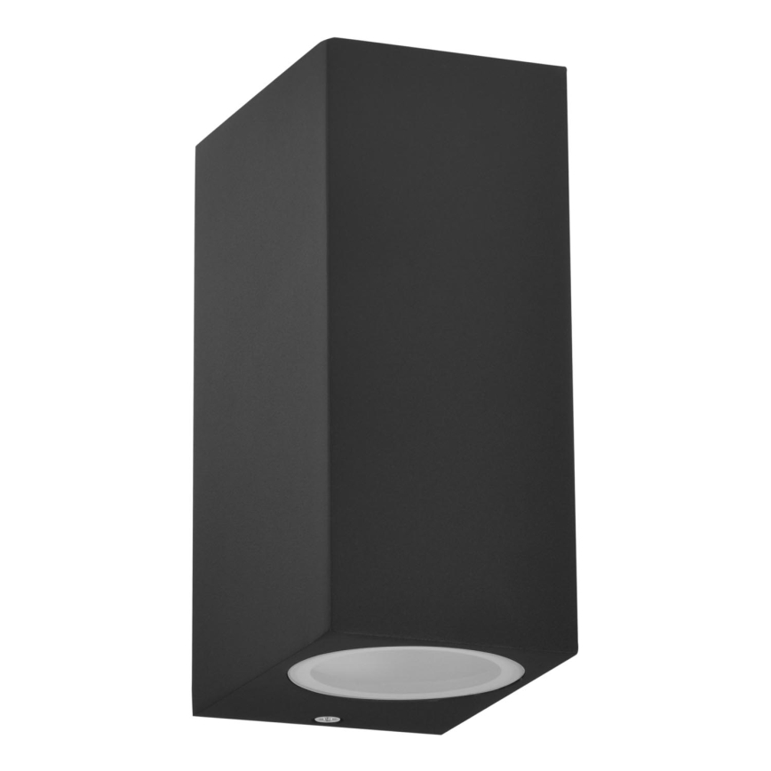 Εξωτερικό επιτοίχιο φωτιστικό BOSTON 2xGU10/10W/230V ανθρακί