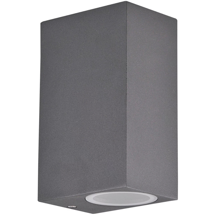 Εξωτερικό επιτοίχιο φωτιστικό BOSTON 2xGU10/10W/230V ανθρακί