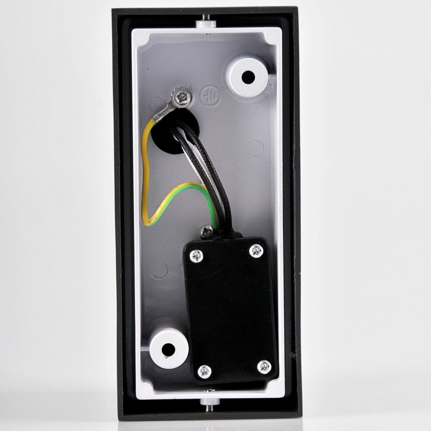 Εξωτερικό επιτοίχιο φωτιστικό BOSTON 2xGU10/10W/230V ανθρακί