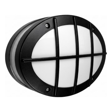 Εξωτερικό επιτοίχιο φωτιστικό GALLUN 1xE27/60W/230V IP54 μαύρο