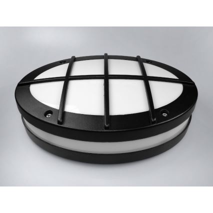 Εξωτερικό επιτοίχιο φωτιστικό GALLUN 1xE27/60W/230V IP54 μαύρο