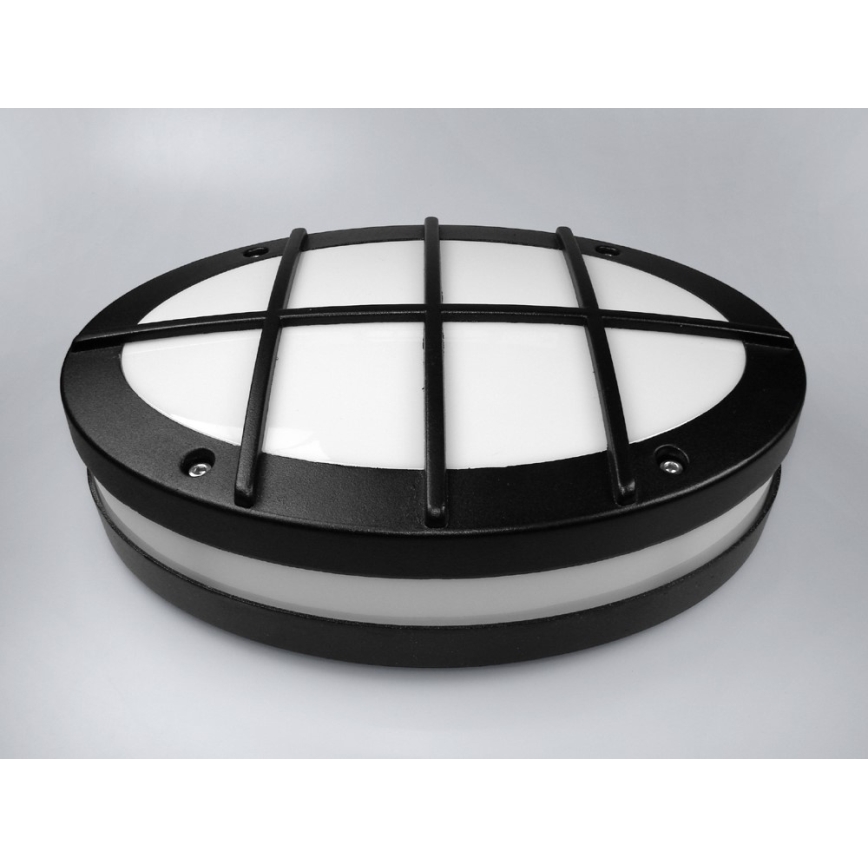 Εξωτερικό επιτοίχιο φωτιστικό GALLUN 1xE27/60W/230V IP54 μαύρο