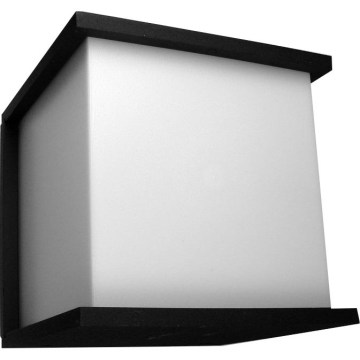 Εξωτερικό επιτοίχιο φωτιστικό JAVEN 1xE27/60W/230V IP44 μαύρο