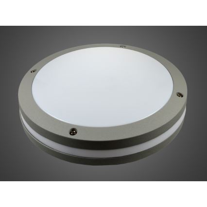 Εξωτερικό επιτοίχιο φωτιστικό JONAS LED/18W/230V IP54 γκρι