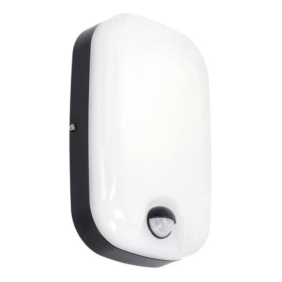 Εξωτερικό επιτοίχιο φωτιστικό LED με αισθητήρα κίνησης και λυκόφωτος BAVANO LED/15W/230V 3000/4000/5700K IP54