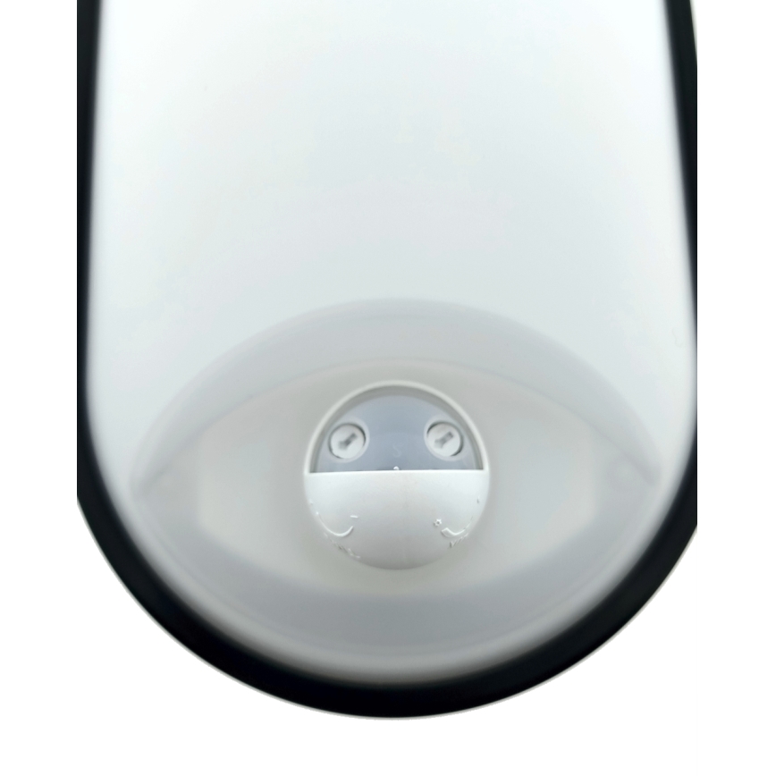 Ρυθμιζόμενο εξωτερικό επιτοίχιο φωτιστικό LED με αισθητήρα κίνησης LED/12/15/18W/230V 3000K/4000K/6500K IP65 μαύρο/λευκό