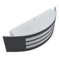 Εξωτερικό επιτοίχιο φωτιστικό OLIANA 1xE27/60W/230V IP44 ανθρακί