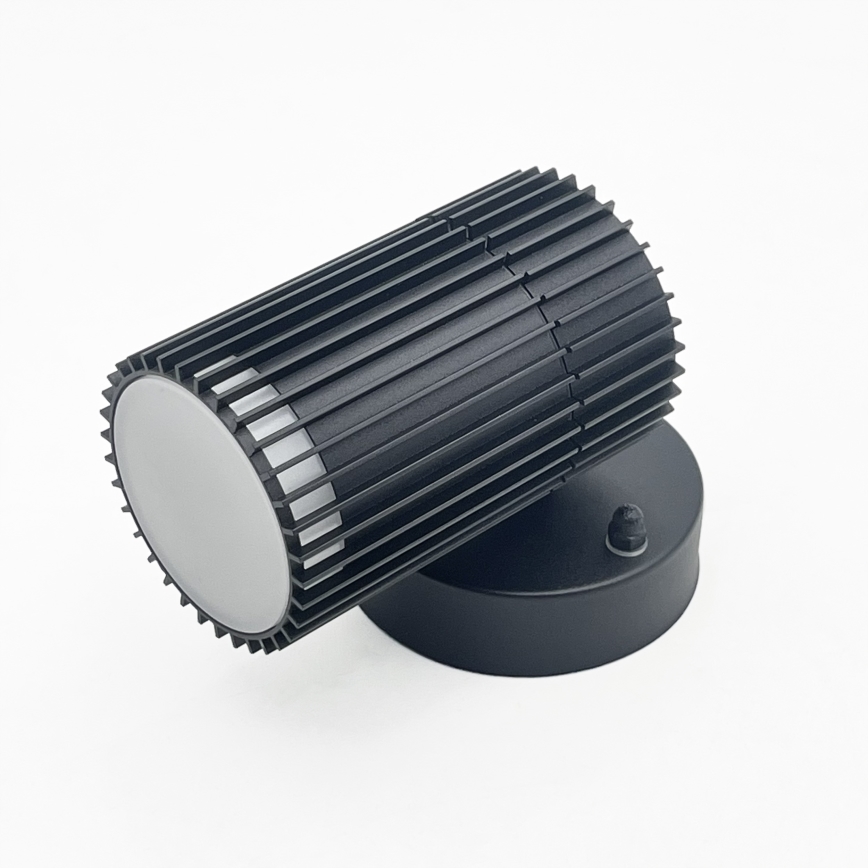 Εξωτερικό επιτοίχιο φωτιστικό σποτ LANTHEA 1xGU10/11W/230V IP44 μαύρο