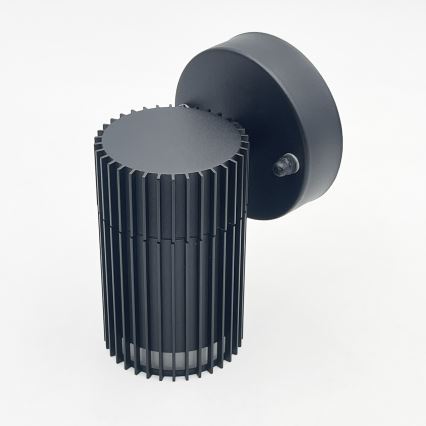 Εξωτερικό επιτοίχιο φωτιστικό σποτ LANTHEA 1xGU10/11W/230V IP44 μαύρο