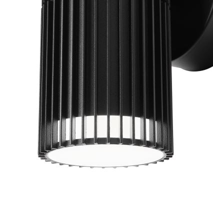 Εξωτερικό επιτοίχιο φωτιστικό σποτ LANTHEA 1xGU10/11W/230V IP44 μαύρο