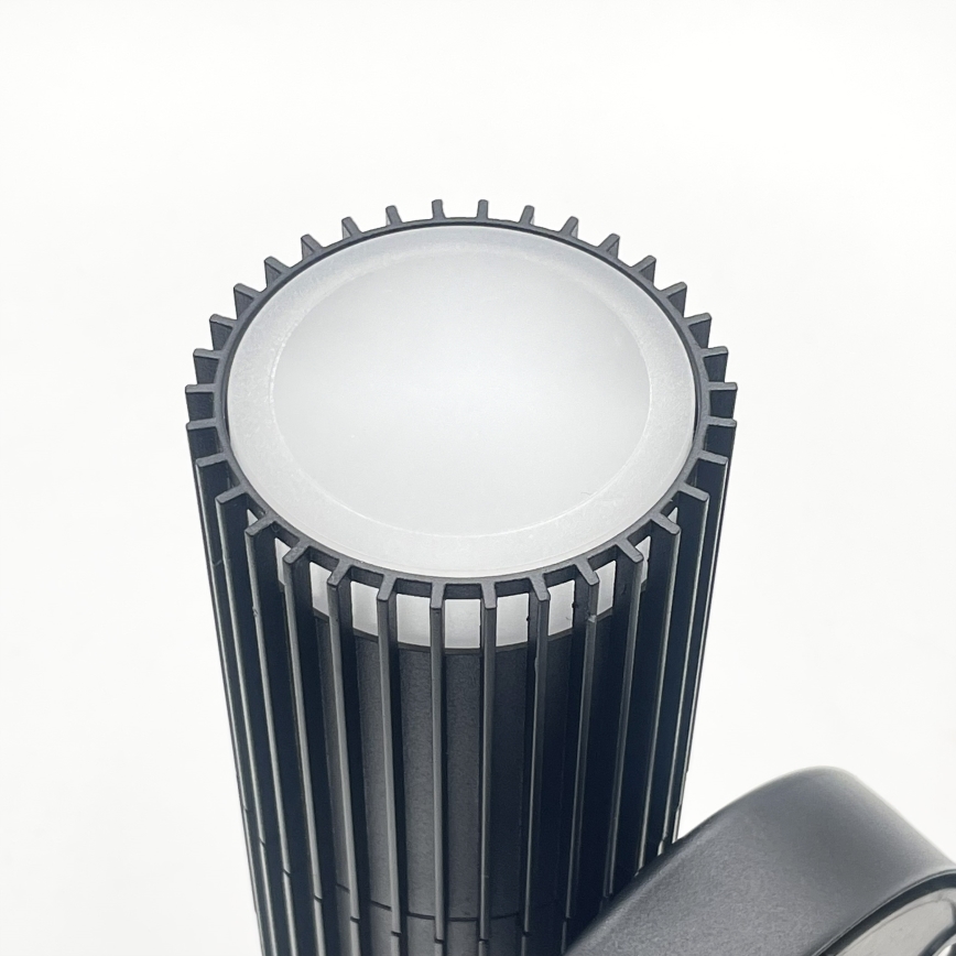 Εξωτερικό επιτοίχιο φωτιστικό σποτ LANTHEA 1xGU10/11W/230V IP44 μαύρο