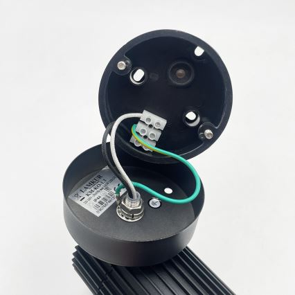 Εξωτερικό επιτοίχιο φωτιστικό σποτ LANTHEA 1xGU10/11W/230V IP44 μαύρο