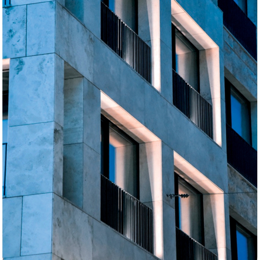 Εξωτερικό επιτοίχιο φωτιστικό WINDOW LED/7W/230V IP65 λευκό