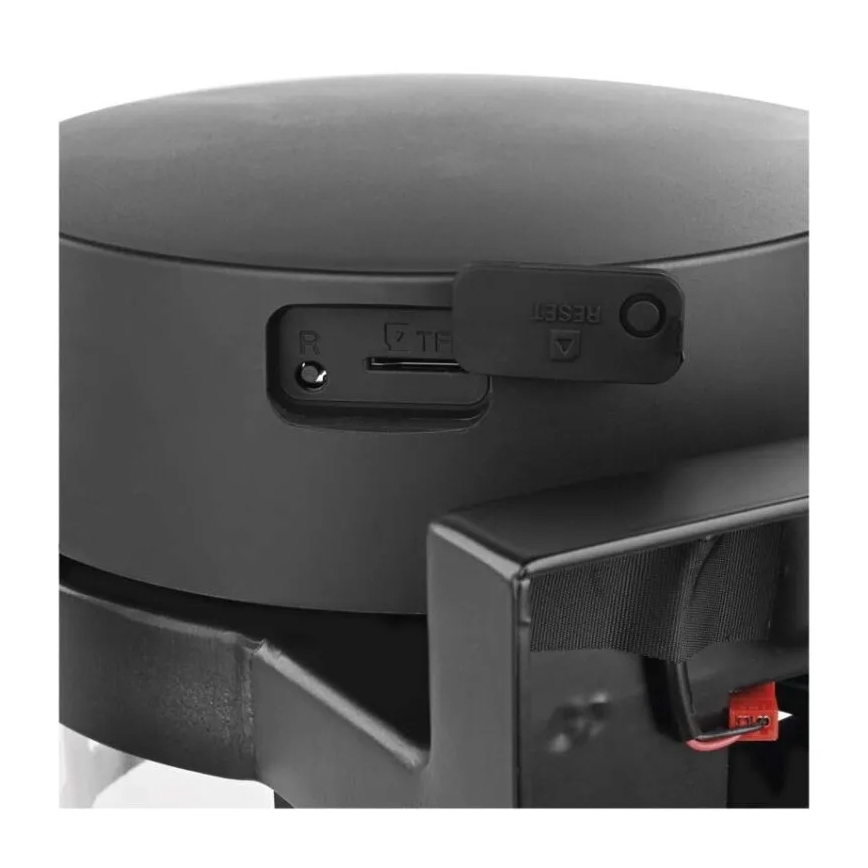 Εξωτερικό επιτοίχιο φωτιστικό με κάμερα GOSMART 1xE27/15W/230V Wi-Fi IP44