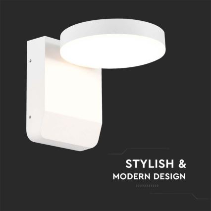 Εξωτερικό ευέλικτο επιτοίχιο φωτιστικό LED/17W/230V IP65 4000K λευκό