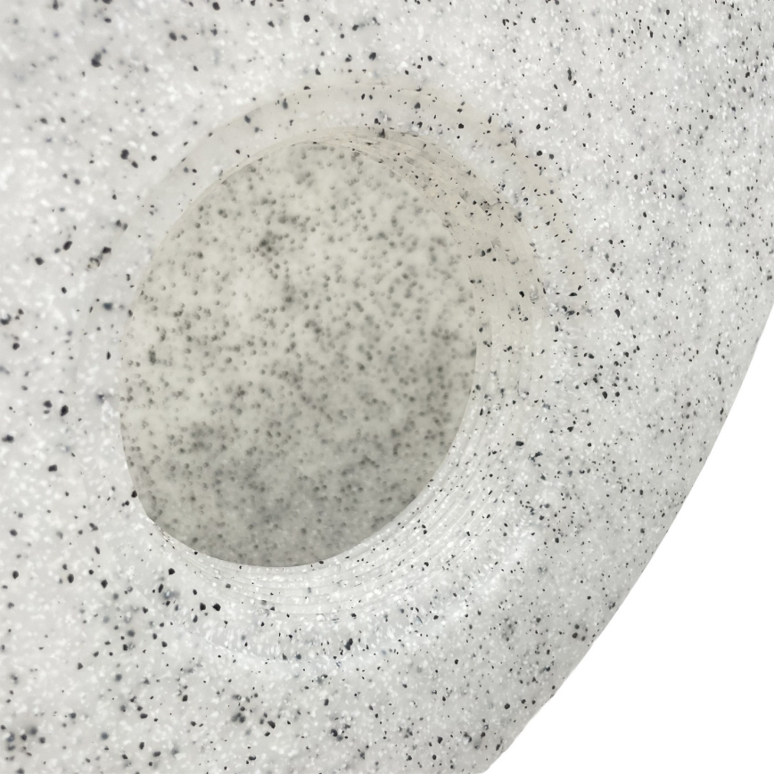 Εξωτερικό διακοσμητικό φωτιστικό LUMISTONE, 1x E27/15W/230V, IP65, διάμ. 38 εκ.