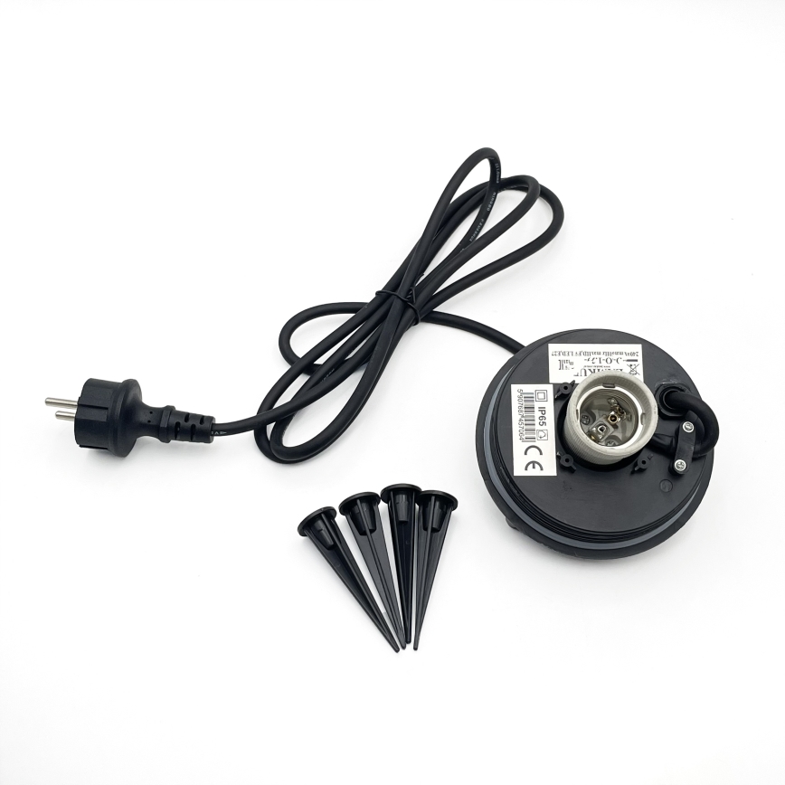 Εξωτερικό διακοσμητικό φωτιστικό LUMISTONE 1xE27/15W/230V IP65 Ø 25 εκ.