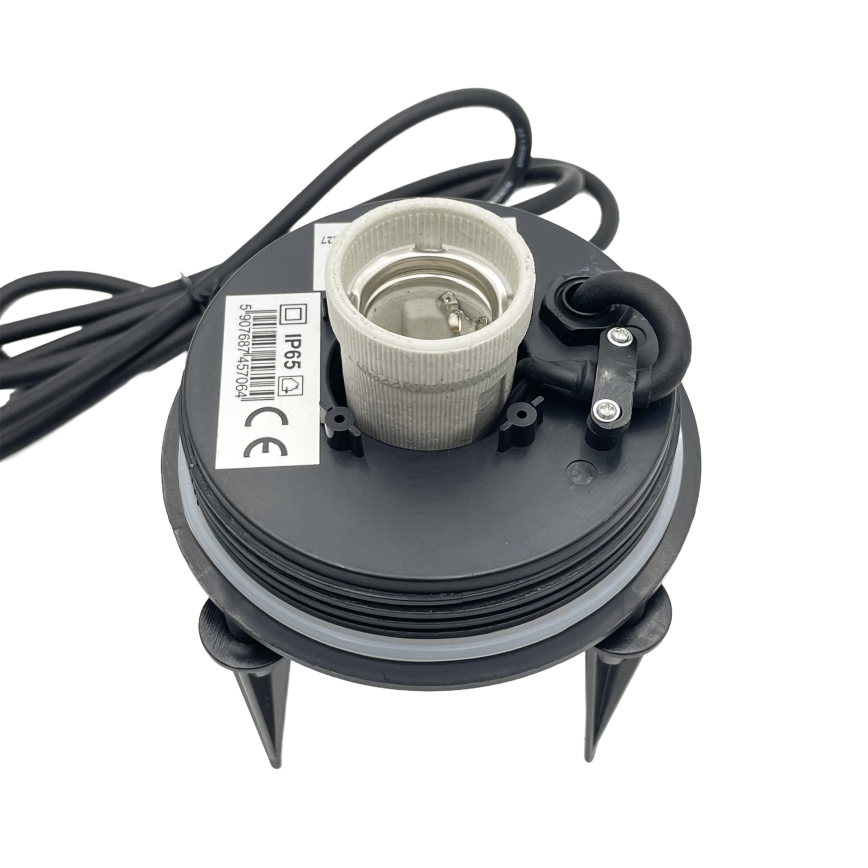 Εξωτερικό διακοσμητικό φωτιστικό LUMISTONE 1xE27/15W/230V IP65 Ø 31,8 cm