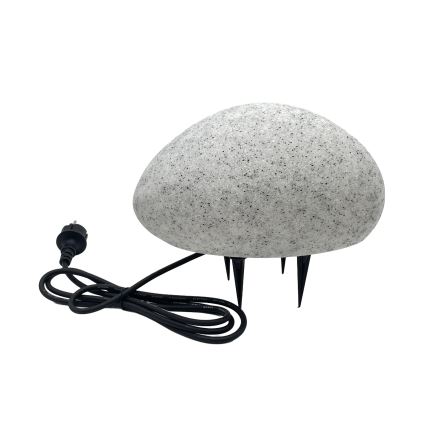 Εξωτερικό διακοσμητικό φωτιστικό LUMISTONE 1xE27/15W/230V IP65, διάμετρος 26,5 εκ.