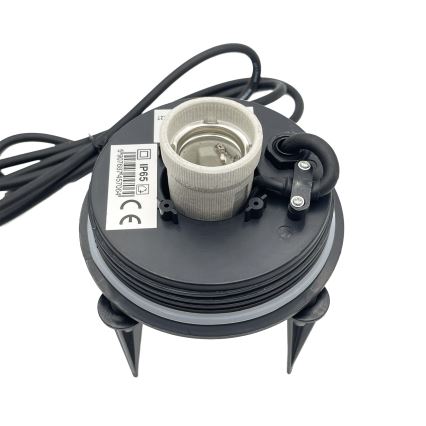 Εξωτερικό διακοσμητικό φωτιστικό LUMISTONE 1xE27/15W/230V IP65, διάμετρος 26,5 εκ.