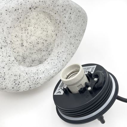 Εξωτερικό διακοσμητικό φωτιστικό LUMISTONE 1xE27/15W/230V IP65, διάμετρος 26,5 εκ.