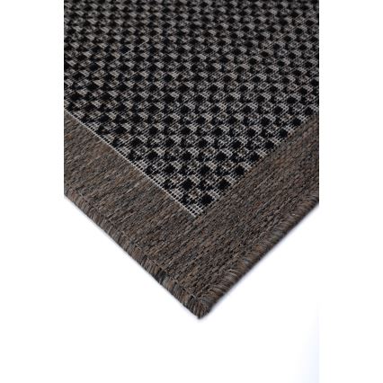 Εξωτερικό χαλί EXPRESS NEW OUTDOOR 160x220 cm ανθρακί/καφέ
