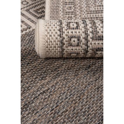 Εξωτερικό χαλί EXPRESS NEW OUTDOOR 80x150 cm γκρι/μπεζ