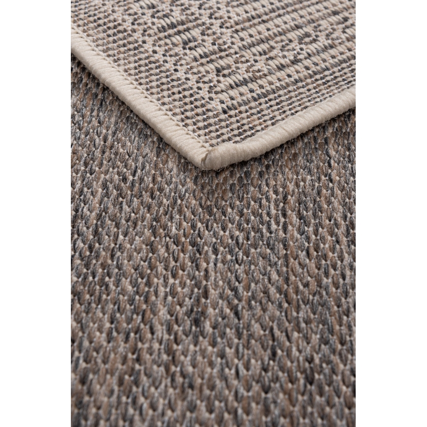 Εξωτερικό χαλί EXPRESS NEW OUTDOOR 80x150 cm γκρι/μπεζ
