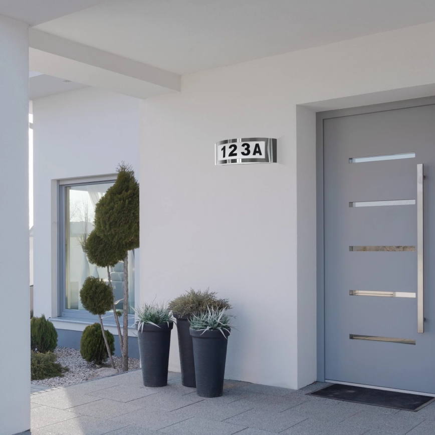 Αριθμός οικίας 1xE27/14W/230V IP54