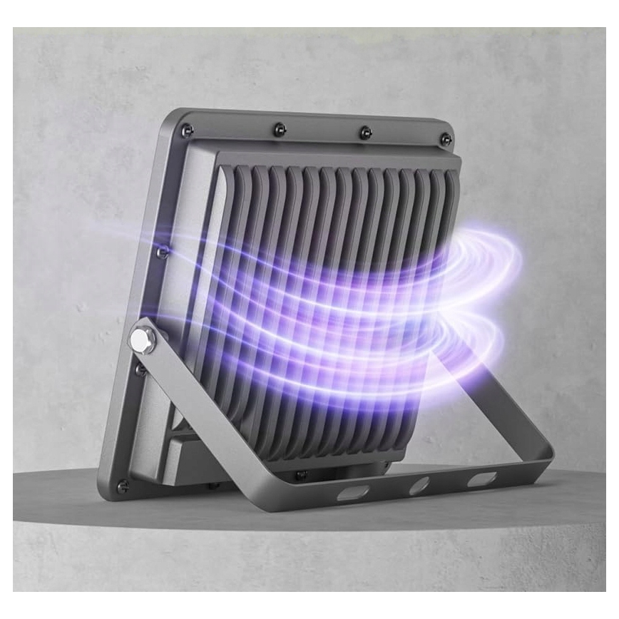 Εξωτερικός προβολέας LED 100W/230V 4500K IP65 γκρι