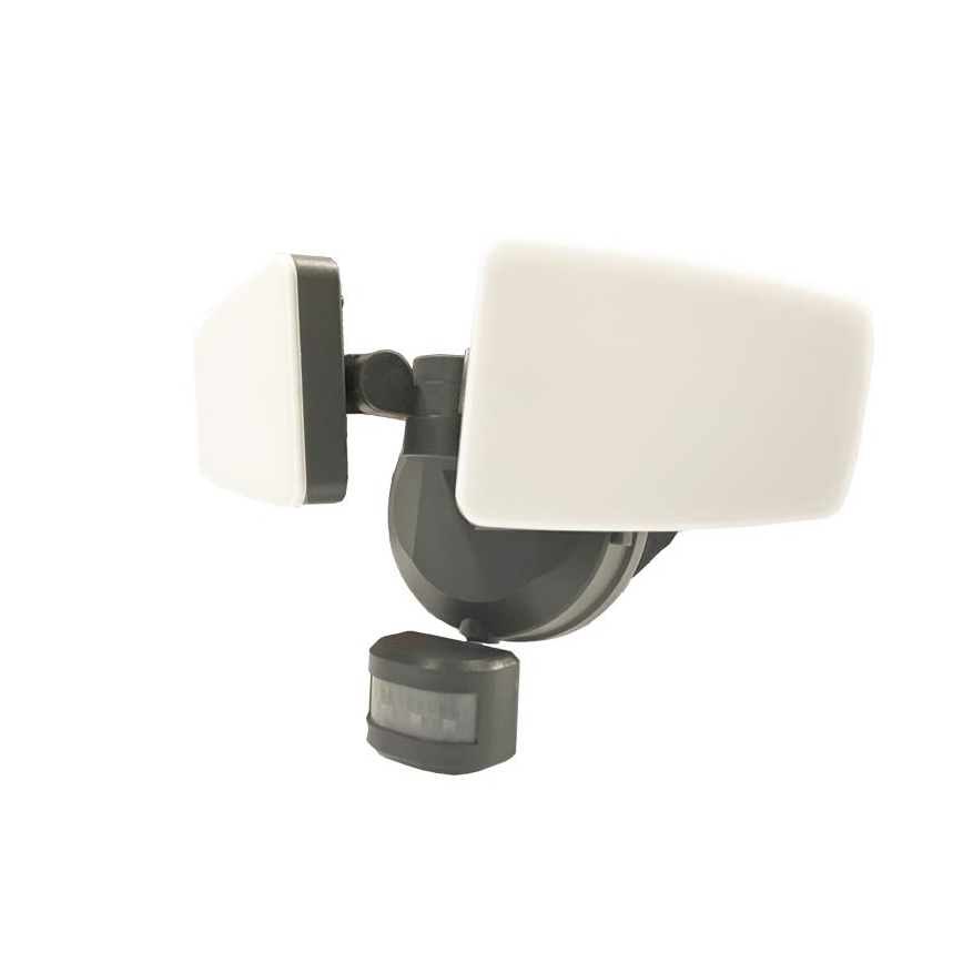 Εξωτερικός προβολέας LED με αισθητήρα LED/24W/230V 3000/4000/6000K IP54 ανθρακί