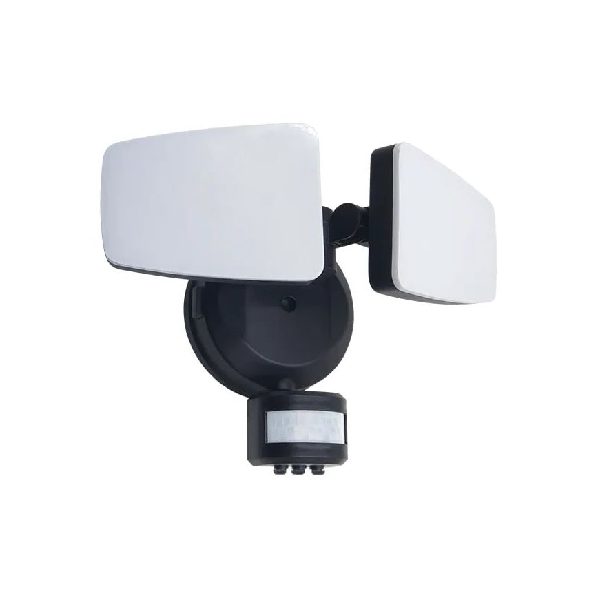 Εξωτερικός προβολέας LED με αισθητήρα LED/24W/230V 3000/4000/6000K IP54 μαύρο