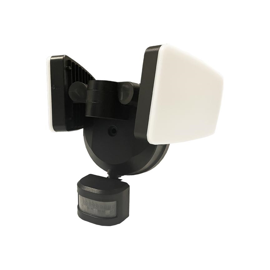 Εξωτερικός προβολέας LED με αισθητήρα LED/24W/230V 3000/4000/6000K IP54 μαύρο