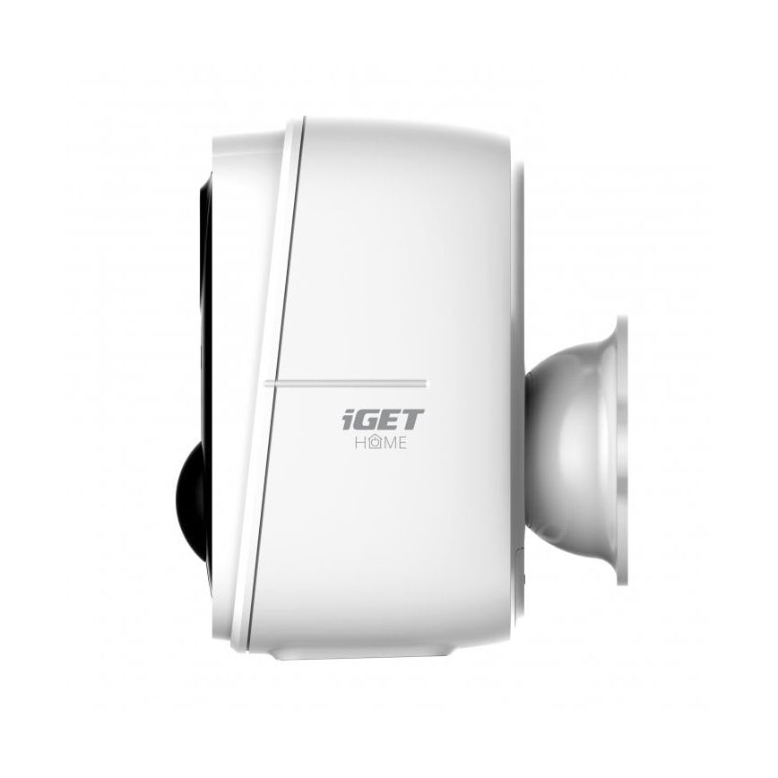 Έξυπνη κάμερα με αισθητήρα Full HD 1080p 5V 9600 mAh IP65 Wi-Fi Tuya λευκό