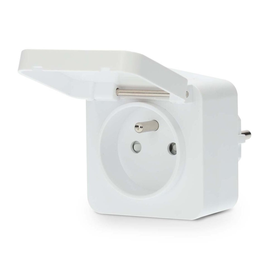 Έξυπνη πρίζα 3680W/230V/ Type E/16A Wi-Fi Tuya IP44