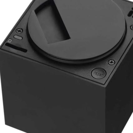 Έξυπνη εσωτερική περιστρεφόμενη κάμερα με αισθητήρα κίνησης GoSmart 5V Wi-Fi Tuya μαύρη