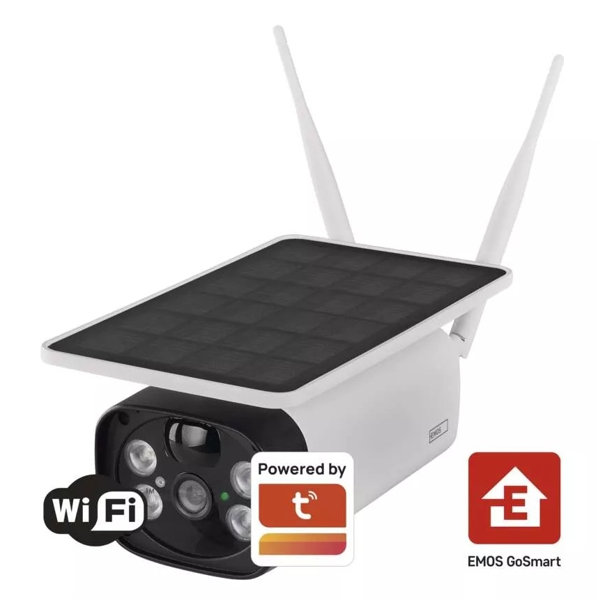 Έξυπνη εξωτερική κάμερα IP GoSmart 3,5W/5V 8800 mAh IP55