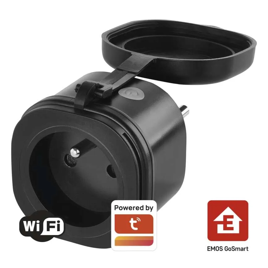 Έξυπνη υπαίθρια πρίζα GoSmart 3680W/230V/16A Wi-Fi Tuya IP44