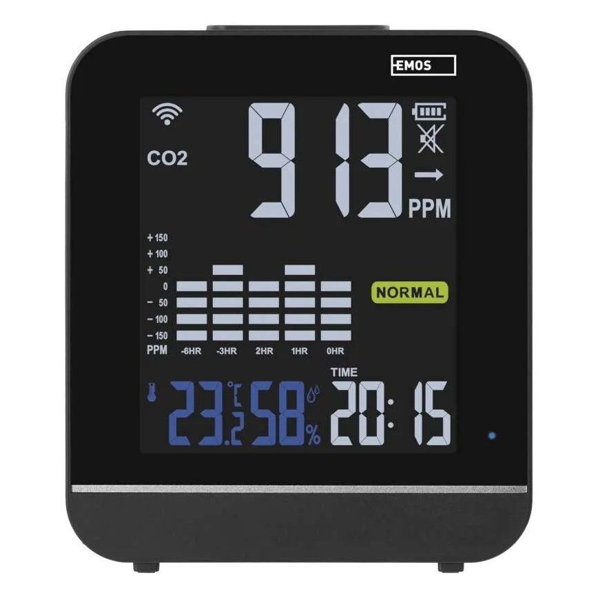 Έξυπνος μετρητής ποιότητας αέρα GOSMART 5V Wi-Fi