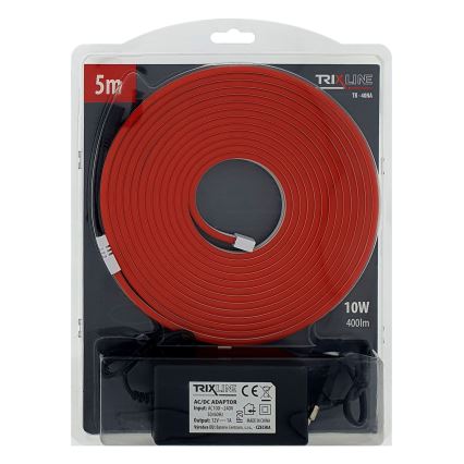 Ευέλικτη λωρίδα LED NEON LED/10W/230V 5 μ IP65 κόκκινο