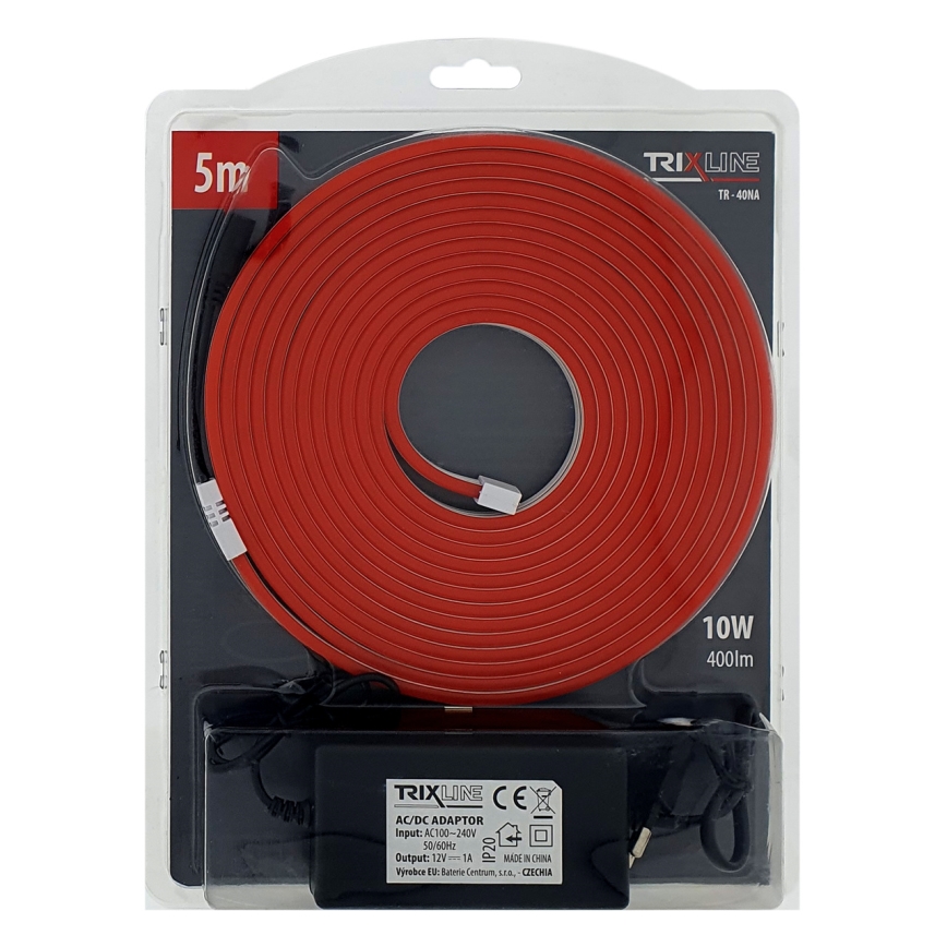 Ευέλικτη λωρίδα LED NEON LED/10W/230V 5 μ IP65 κόκκινο