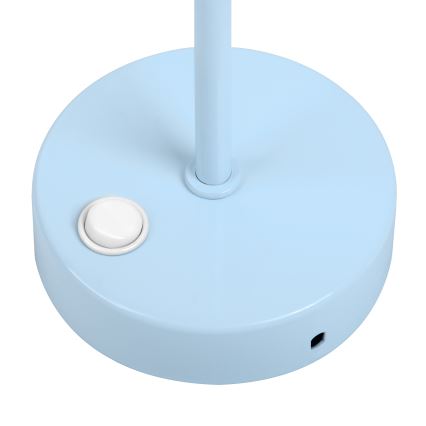 Ευέλικτη επιτοίχια απλίκα OXFORD 1xE27/15W/230V μπλε