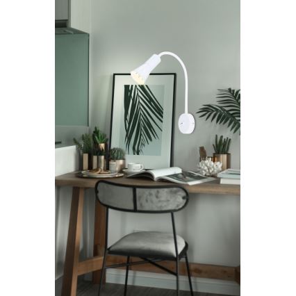 Ευέλικτο φωτιστικό ARENA 1xE14/40W/230V λευκό