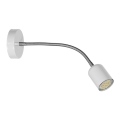 Ευέλικτο φωτιστικό MAXI 1xGU10/40W/230V λευκό
