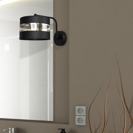 Ευέλικτο φωτιστικό ULTIMO 1xE27/60W/230V μαύρο